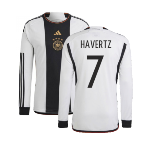 2022-2023 Germany Long Sleeve Home Shirt (HAVERTZ 7)