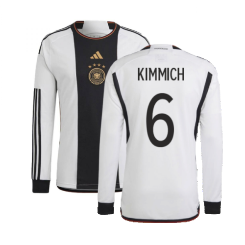 2022-2023 Germany Long Sleeve Home Shirt (KIMMICH 6)