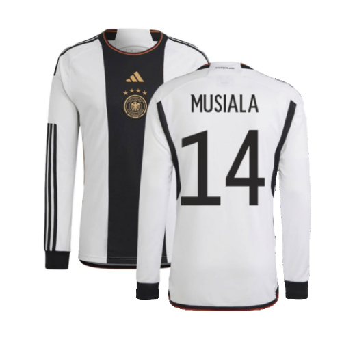 2022-2023 Germany Long Sleeve Home Shirt (MUSIALA 14)