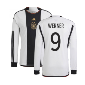 2022-2023 Germany Long Sleeve Home Shirt (WERNER 9)