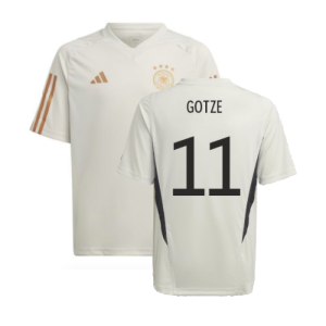 2022-2023 Germany Training Jersey (Alumina) - Kids (Gotze 11)