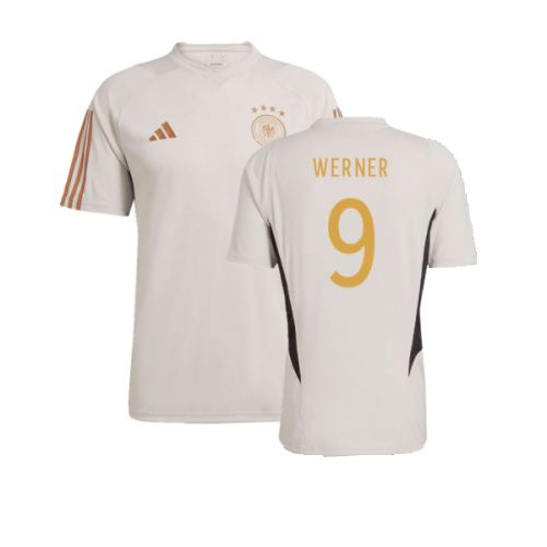 2022-2023 Germany Training Jersey (Alumina) (WERNER 9)