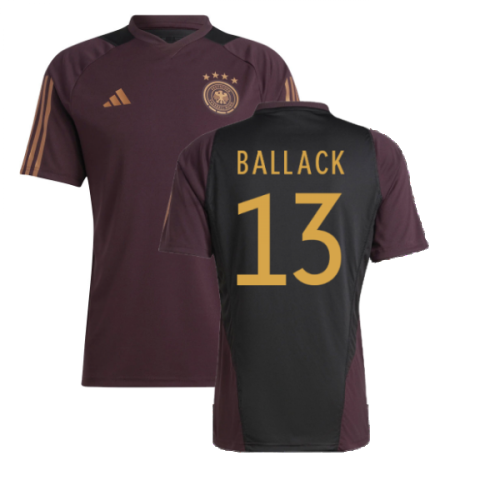 2022-2023 Germany Training Jersey (Shadow Maroon) (BALLACK 13)