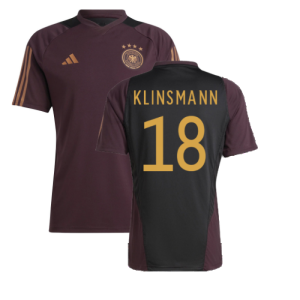 2022-2023 Germany Training Jersey (Shadow Maroon) (KLINSMANN 18)