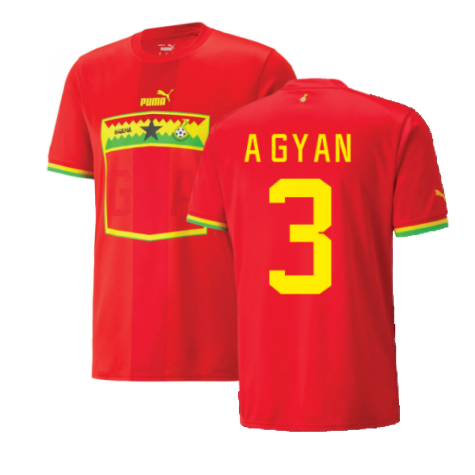 2022-2023 Ghana Away Shirt (A GYAN 3)