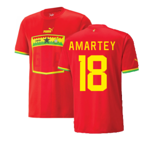 2022-2023 Ghana Away Shirt (AMARTEY 18)