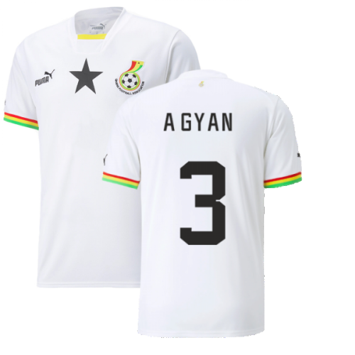 2022-2023 Ghana Home Shirt (A GYAN 3)