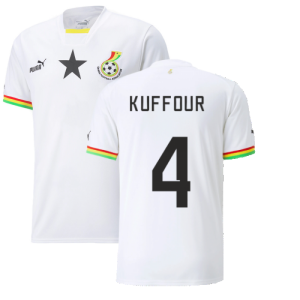 2022-2023 Ghana Home Shirt (KUFFOUR 4) 2022-2023 Ghana Home Shirt (KUFFOUR 4)
