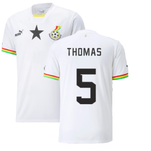 2022-2023 Ghana Home Shirt (THOMAS 5)