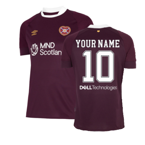 2022-2023 Hearts Home Shirt (Your Name)