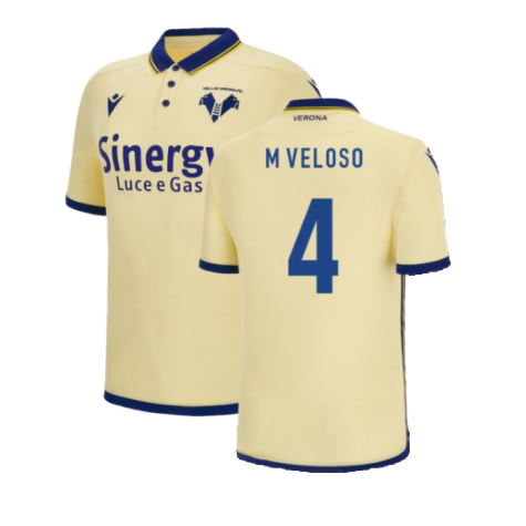 2022-2023 Hellas Verona Away Shirt (M VELOSO 4)