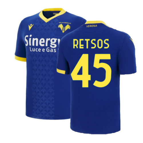 2022-2023 Hellas Verona Home Shirt (RETSOS 45)