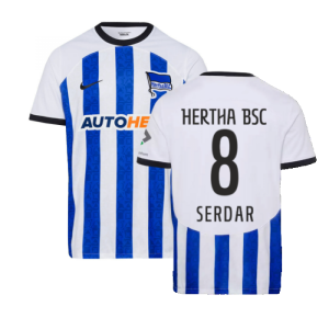 2022-2023 Hertha Berlin Home Shirt (Kids) (SERDAR 8)