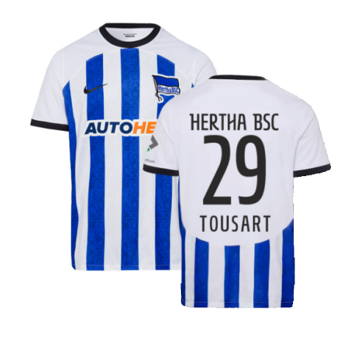 2022-2023 Hertha Berlin Home Shirt (Kids) (TOUSART 29)