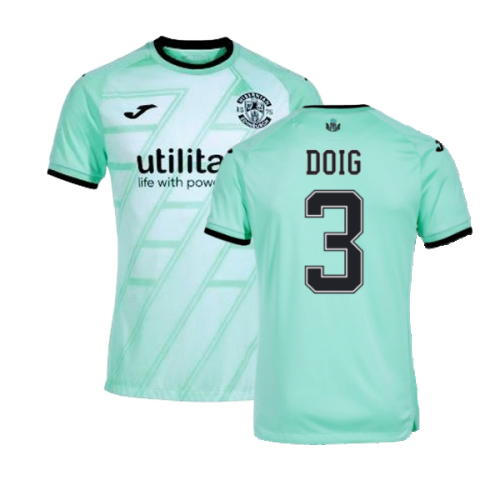 2022-2023 Hibernian Away Shirt (DOIG 3)