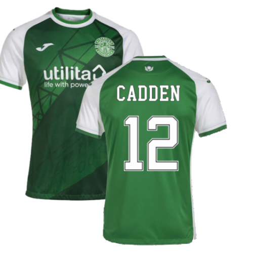 2022-2023 Hibernian Home Shirt (CADDEN 12)