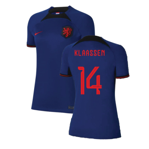 2022-2023 Holland Away Shirt (Ladies) (Klaassen 14)