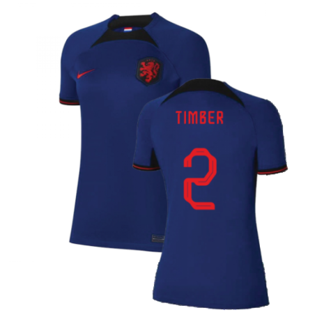 2022-2023 Holland Away Shirt (Ladies) (Timber 2)