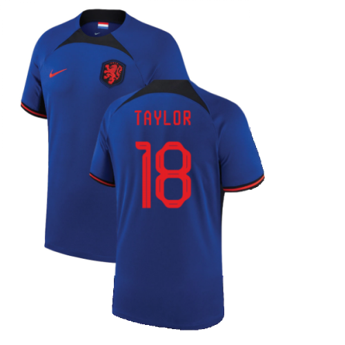 2022-2023 Holland Away Shirt (TAYLOR 18)