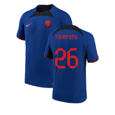 2022-2023 Holland Away Vapor Shirt (Frimpong 26)