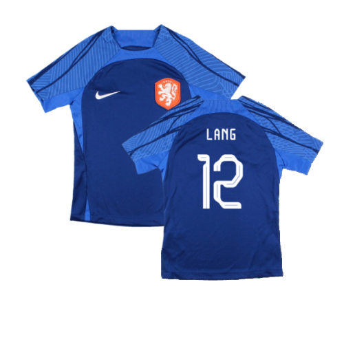 2022-2023 Holland Dri-FIT Training Shirt (Blue) - Kids (Lang 12)