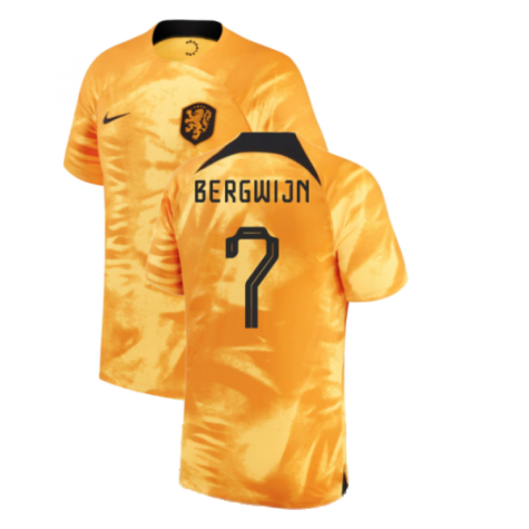 2022-2023 Holland Home Shirt (BERGWIJN 7)