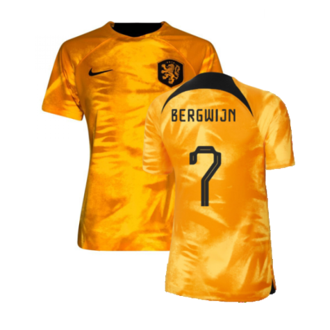 2022-2023 Holland Home Shirt (Ladies) (Bergwijn 7)