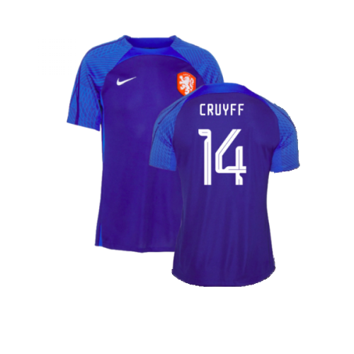 2022-2023 Holland Strike Training Shirt (Blue) (Cruyff 14)