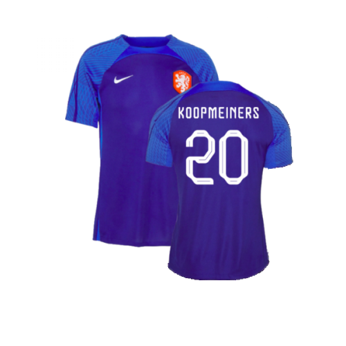 2022-2023 Holland Strike Training Shirt (Blue) (Koopmeiners 20)