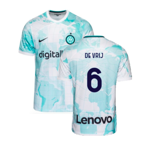 2022-2023 Inter Milan Away Shirt (DE VRIJ 6)