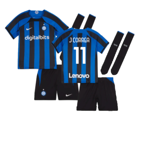 2022-2023 Inter Milan Home Mini Kit (J CORREA 11)