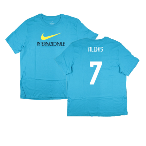 2022-2023 Inter Milan Swoosh Tee (Blue) (ALEXIS 7)