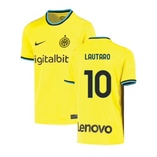 2022-2023 Inter Milan Third Shirt (Kids) (LAUTARO 10)