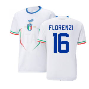 2022-2023 Italy Away Shirt (FLORENZI 16)