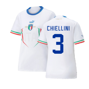 2022-2023 Italy Away Shirt (Ladies) (CHIELLINI 3)