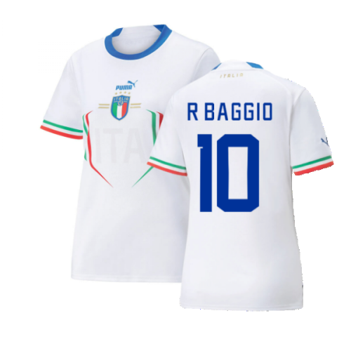 2022-2023 Italy Away Shirt (Ladies) (R BAGGIO 10)