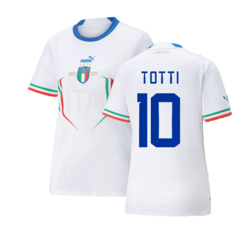 2022-2023 Italy Away Shirt (Ladies) (TOTTI 10)