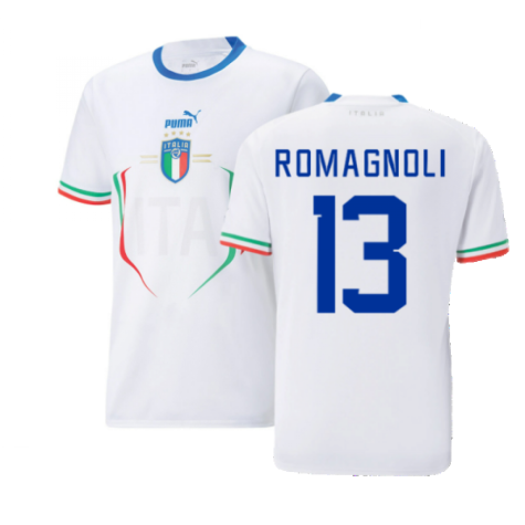 2022-2023 Italy Away Shirt (ROMAGNOLI 13)