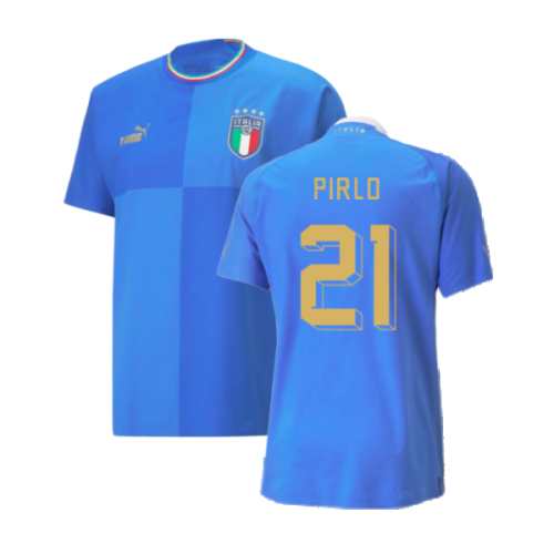 2022-2023 Italy Home Jersey Authentic with Packaging (PIRLO 21)