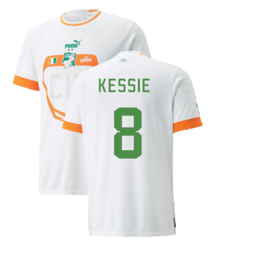 2022-2023 Ivory Coast Away Shirt (KESSIE 8)