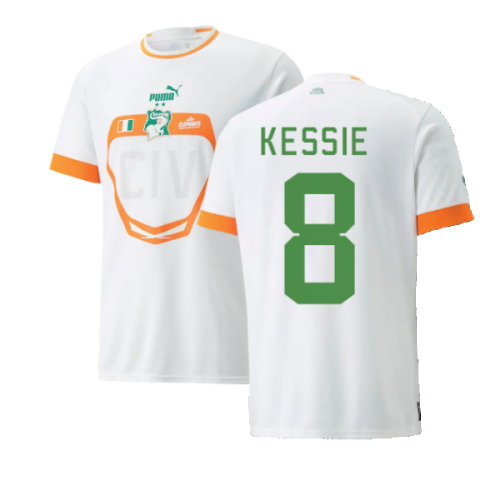 2022-2023 Ivory Coast Away Shirt (KESSIE 8)