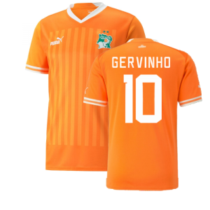 2022-2023 Ivory Coast Home Shirt (GERVINHO 10)