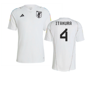 2022-2023 Japan Pre-Match Shirt (White) (Itakura 4)