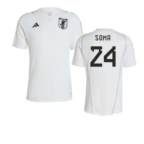 2022-2023 Japan Pre-Match Shirt (White) (Soma 24)