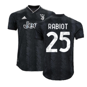 2022-2023 Juventus Authentic Away Shirt (RABIOT 25)