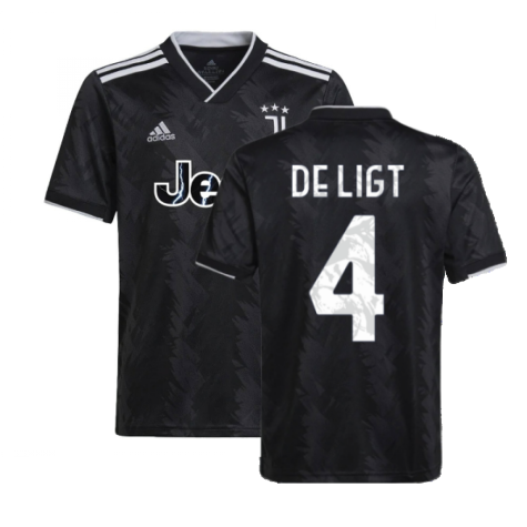 2022-2023 Juventus Away Shirt (Kids) (DE LIGT 4)