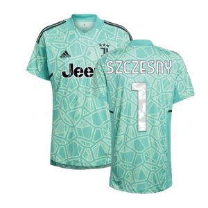 2022-2023 Juventus Home Goalkeeper Shirt (Mint) (Szczesny 1)