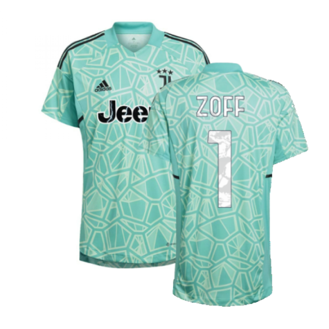 2022-2023 Juventus Home Goalkeeper Shirt (Mint) (Zoff 1)