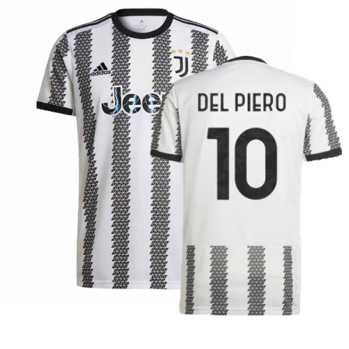 2022-2023 Juventus Home Shirt (Kids) (DEL PIERO 10)