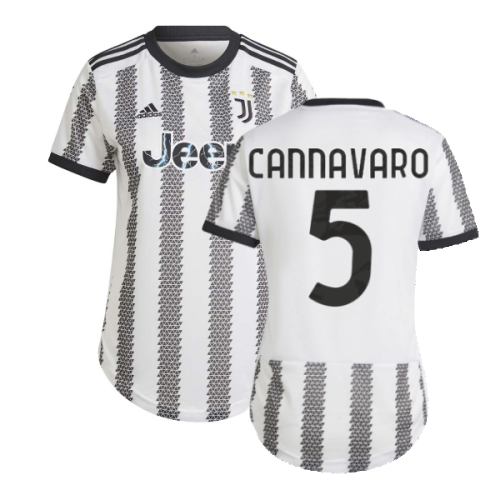 2022-2023 Juventus Home Shirt (Ladies) (CANNAVARO 5)